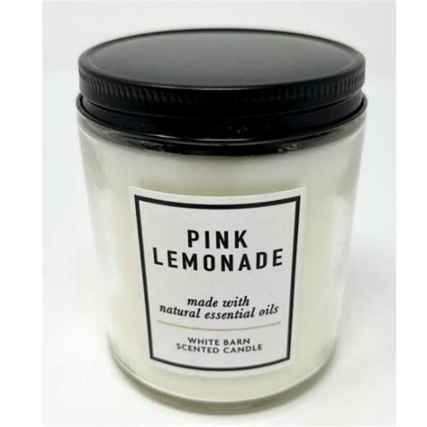 Jual Bath Body Works Bbw Pink Lemonade Made With Essential Oils White