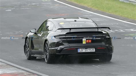 Porsche Taycan Turbo GT Spied Assailing The