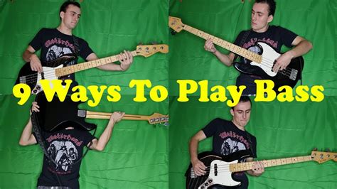 Ways To Play Bass Youtube