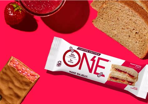 One Protein Bar Peanut Butter Jelly La Selecta Organica