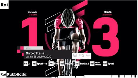 Rai Pubblicit Presenta Lofferta Commerciale Per Il Giro Ditalia