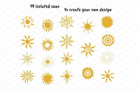 Sun Pattern Printable - Printable Word Searches