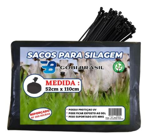 Saco Para Silagem Micras Unidade Abra Adeira Gobi