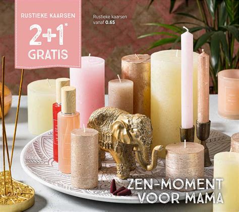 Rustieke Kaarsen 2 1 Gratis Aanbieding Bij Xenos 1Folders Nl