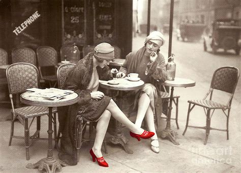 Red Shoes Vintage Paris Fashion 1925 Photograph by Tina Lavoie - Pixels