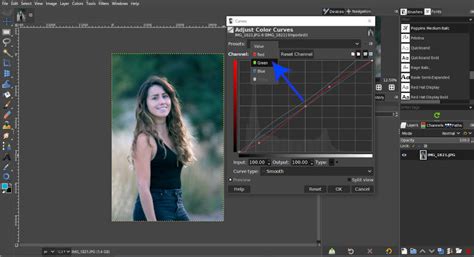 How To Use The Curves Tool In Gimp Davies Media Design