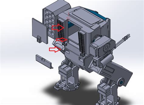 Stl Datei Helldivers Patriot Exosuit Ma Stab Oder