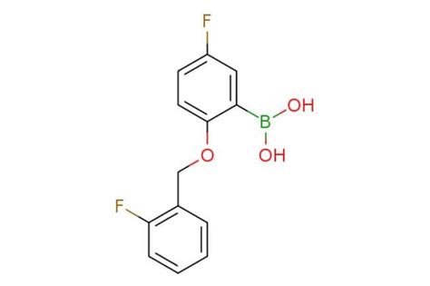 Emolecules 5 Fluoro 2 2 Fluorophenylmethoxyphenylboronic Acid