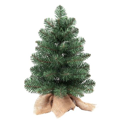 Paniate Flora Mini Albero Di Natale Con Base Foderata In Juta Cm