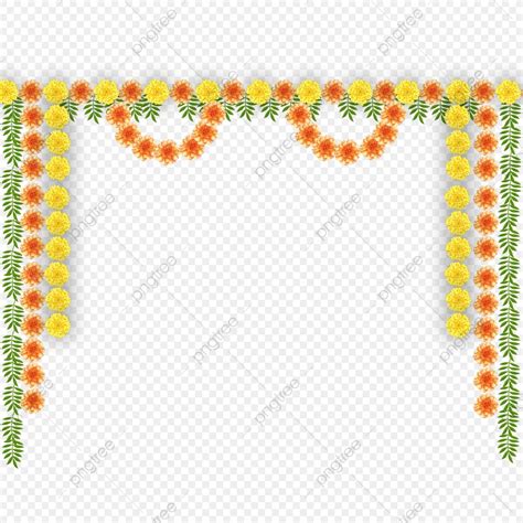 Marigold Decor Hd Transparent Marigold Mosaic Decoration Marigold