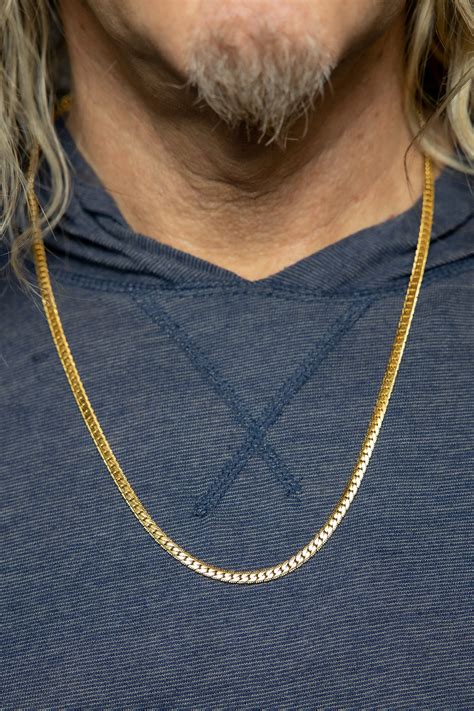 Herringbone Gold Chain Mens Flash Sales