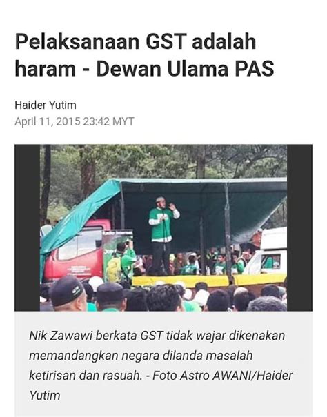 Wartawan Rasmi Laman Reformasi Ingat Ni Sebelum Kerajaan Pn Laksanakan