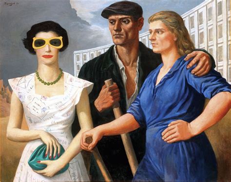 Wojciech Fangor Poland Figures Postaci Social Realism