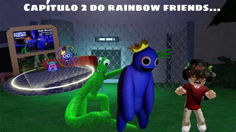 Jogando Rainbow Friends Parte Youtube