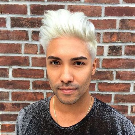 57 Coolest Bleached Hair Ideas For Men To Copy In 2023 Men Blonde Hair Bleached Hair