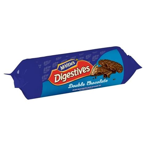 Mcvities Double Chocolate Digestives 250g Tesco Groceries