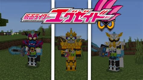 Addon Kamen Rider Ex Aid Mcpe Mcpe Indonesia Youtube