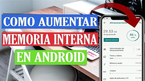 Como Aumentar Memoria Interna En Android 2019 YouTube