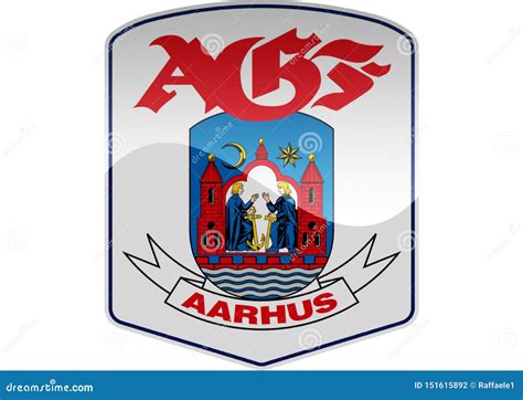 Aarhus GF Logo editorial photography. Illustration of vector - 151615892