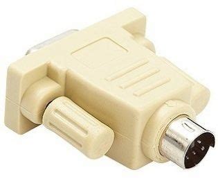 Adaptador DB09 Fêmea x Mini Din Macho Eletru s Componentes Eletrônicos