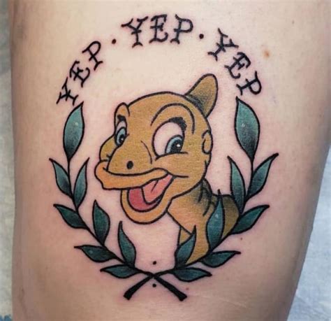 Details More Than Ducky Land Before Time Tattoo Super Hot In