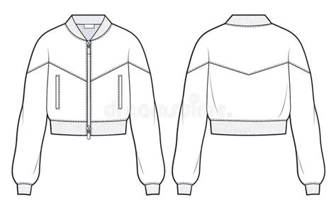 Bomber Jacket Drawing Sketch Coloring Page