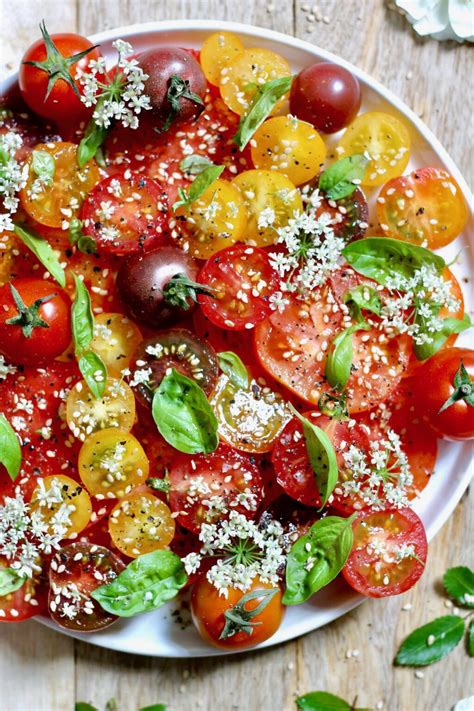 Tomato Rainbow Salad Recipe For Tomato Salad