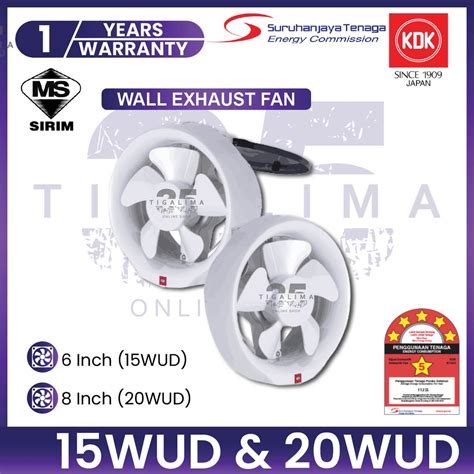 Kdk Wud Inch Wud Inch Wall Exhaust Fan Ventilation Fan Round