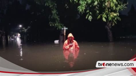 Hari Pencoblosan Bpbd Dki Catat Banjir Di Rt Dan Ruas Jalan Di