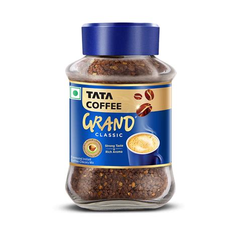 Tata Coffee Grand Classic Instant Coffee Strong Taste And Rich Aroma