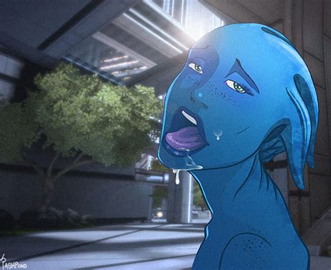 Azure Lips By Ashpond Hentai Foundry