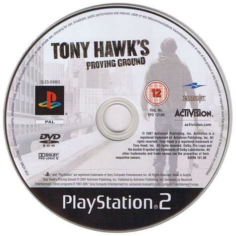 Tony Hawk S Proving Ground Playstation Box Cover Art Mobygames