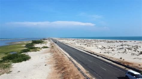 Road End World Dhanushkodi Village Rameshwaram Stock Footage Video (100 ...