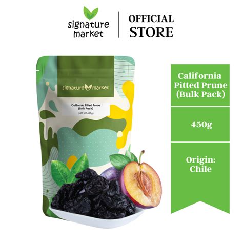 Signature Market California Pitted Prune Bulk Pack G Lazada