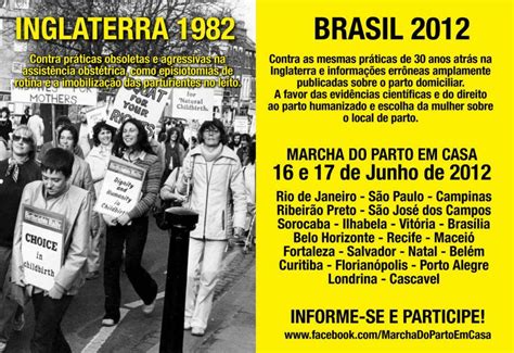 Marcha Em Favor Do Parto Humanizado