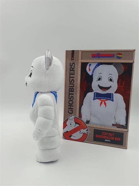 Ghostbusters X Medicom Toy Berbrick Ghostbusters Stay Puft