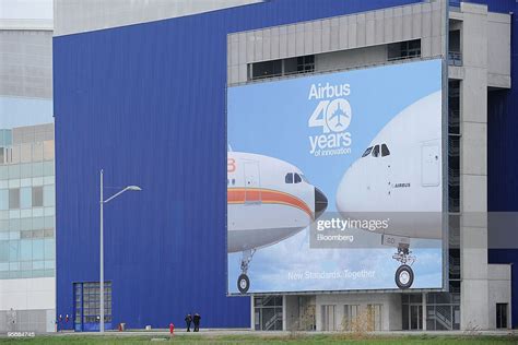 The Airbus SA factory operates in Blagnac, France, on Friday, Jan. 8 ...