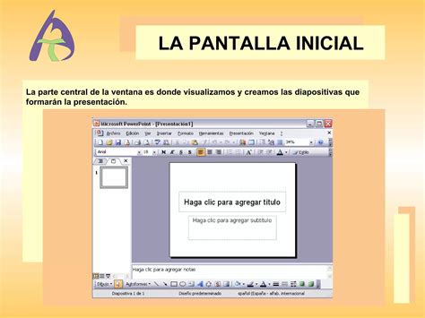 Conceptos básicos de Power Point PPT