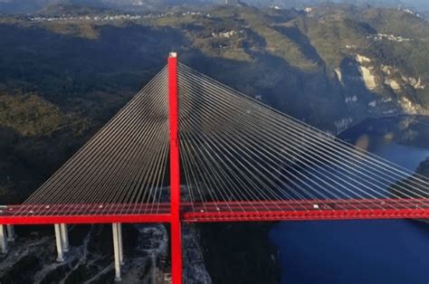 The top ten highest bridges in the world, with Beipanjiang First Bridge ...