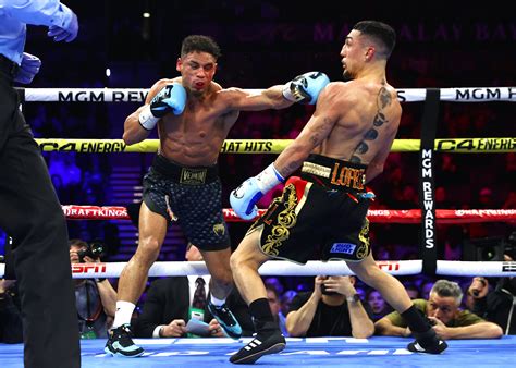 Teofimo Lopez In Furious Ringside Row With Keyshawn Davis After