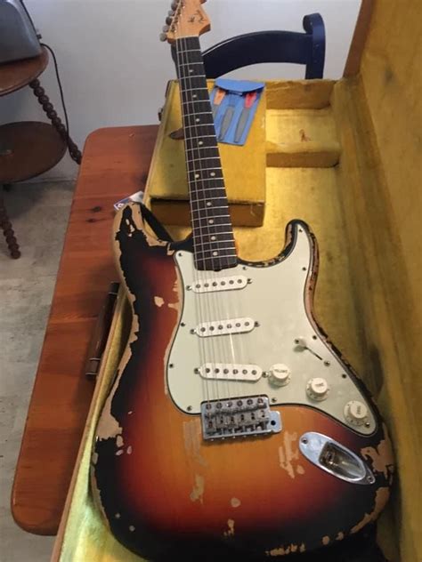 Fender Stratocaster Vintage Guitars Guitar Music Instruments