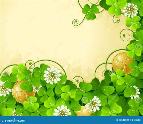 St Patrick S Day Frame 4 Stock Vector Illustration Of Abstract 18545021