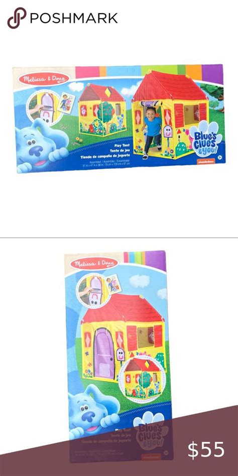 New Melissa And Doug Blues Clues Play Tent Blues Clues Melissa And Doug Play Tent Protection