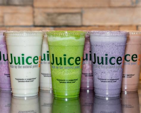 Juice Bar At Lvac N Rainbow Blvd Menu Las Vegas Order Juice Bar At