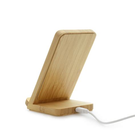 Wireless Bamboo Charger And Stand Ag Products