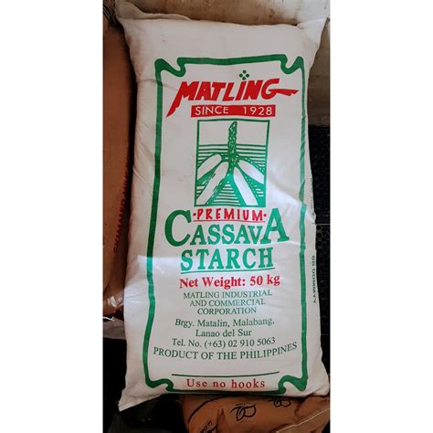 Cassava Starch Matling Tapioca 1kg Shopee Philippines