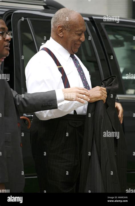 Bill Cosby Arrives At Montgomery County Courthouse Featuring Bill