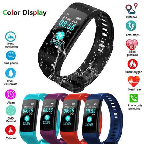 Buy Bluetooth Smart Watch Y Color Screen Smart Heart Rate Monitor