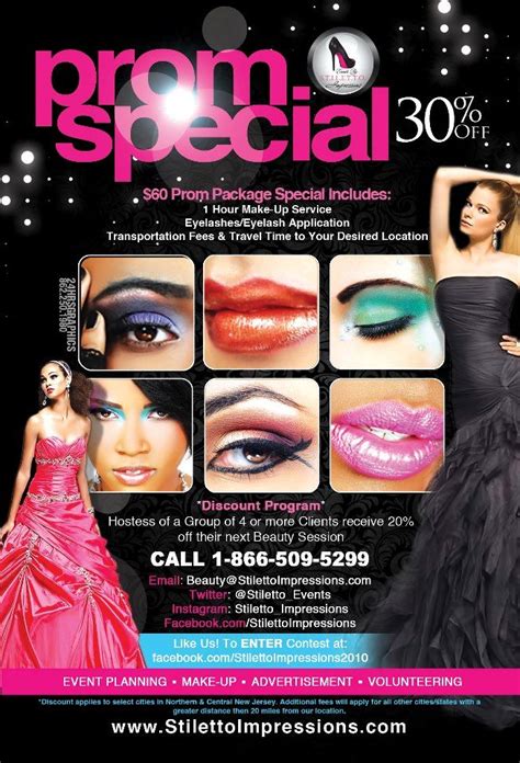 Make Up Artist Promotional Flyer Design Graphic Design Flyer Flyer