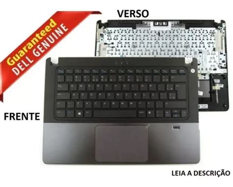 Palmrest Touchpad Teclado Br Vostro Dell Novo Frete Gr Tis